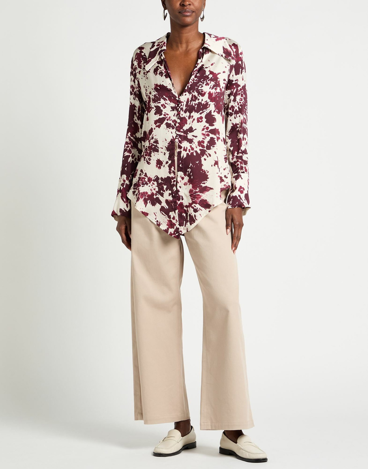 Jijil Womens Shirt in Beige