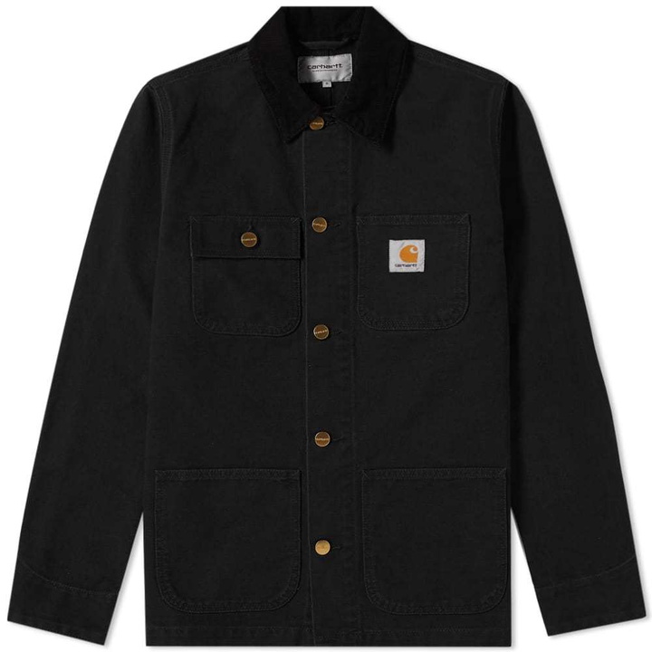 Photo: Carhartt Michigan Chore Coat Black