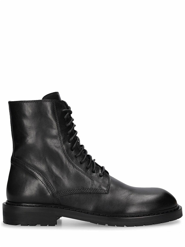 Photo: ANN DEMEULEMEESTER - Danny Leather Ankle Boots