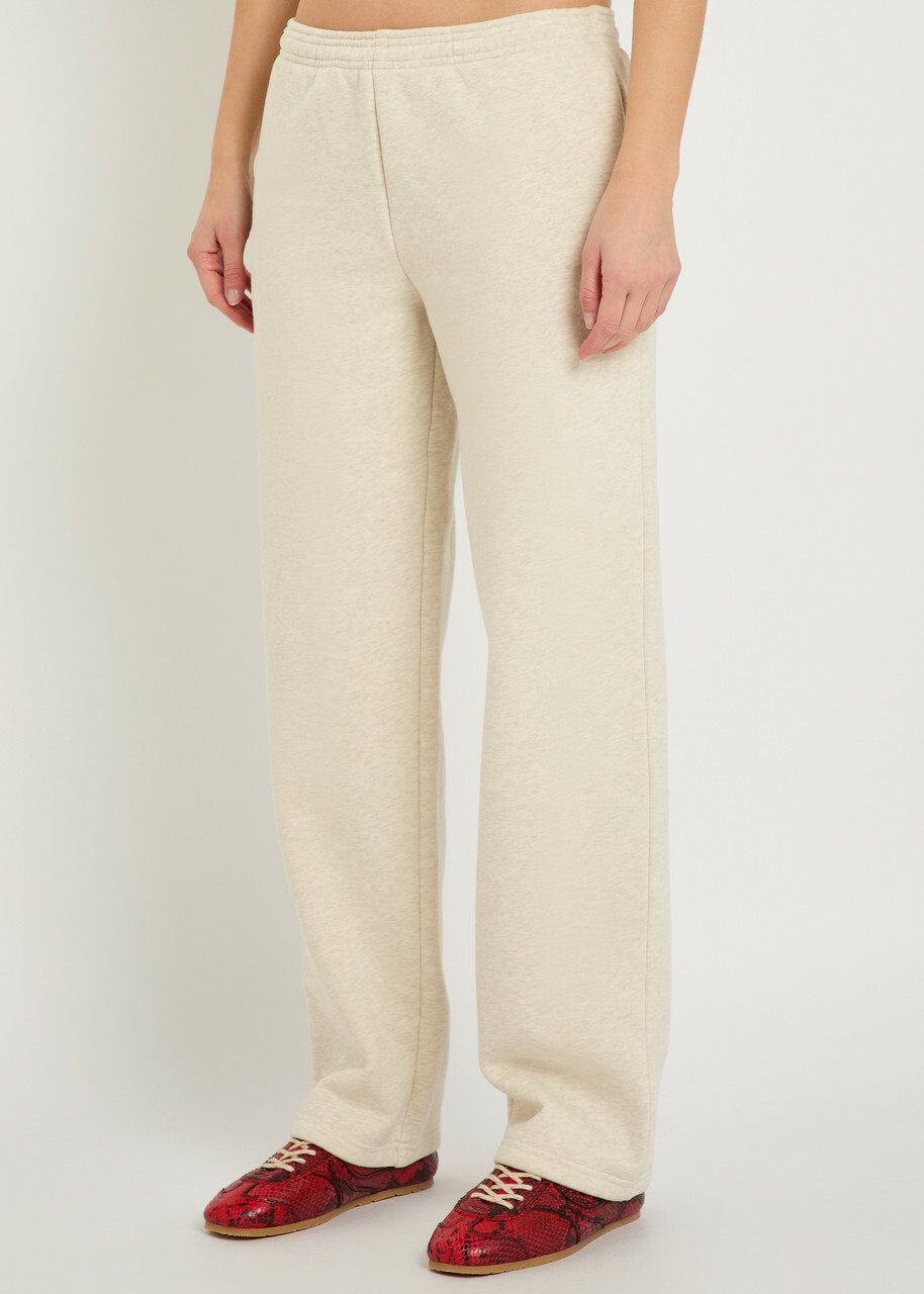 Vuori Restore Straight-leg Cotton-blend Sweatpants Off White