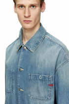 Diesel Utility-style denim jacket - Denim Jackets - Unisex - Blue