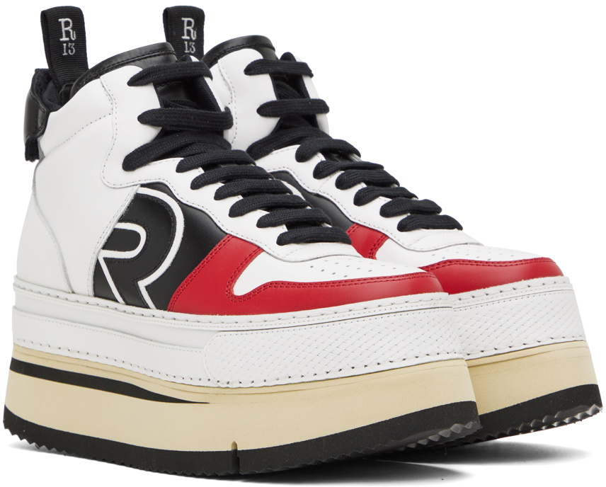 R13 White Riot Sneakers R13