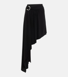 Alexandre Vauthier - Asymmetrical ring-detail skirt