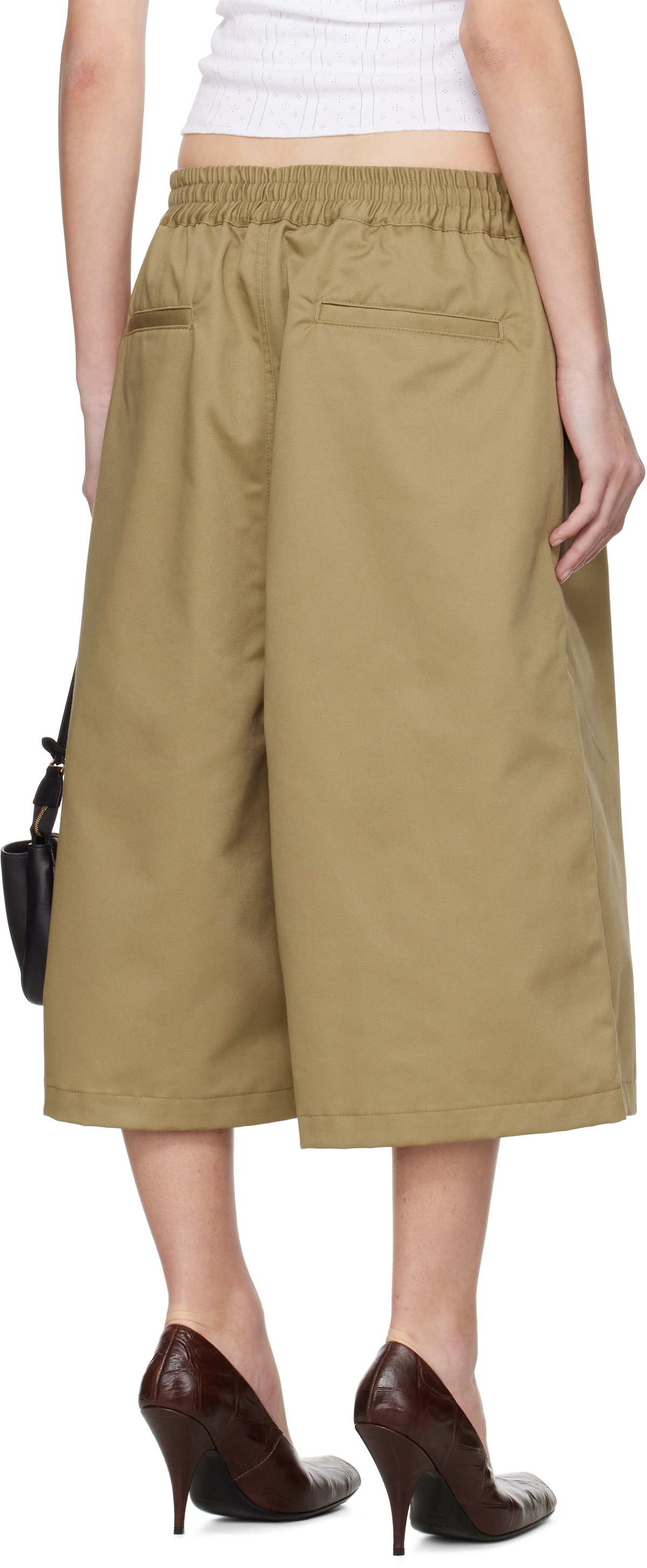 WILLY CHAVARRIA Khaki Órale Boxer Shorts