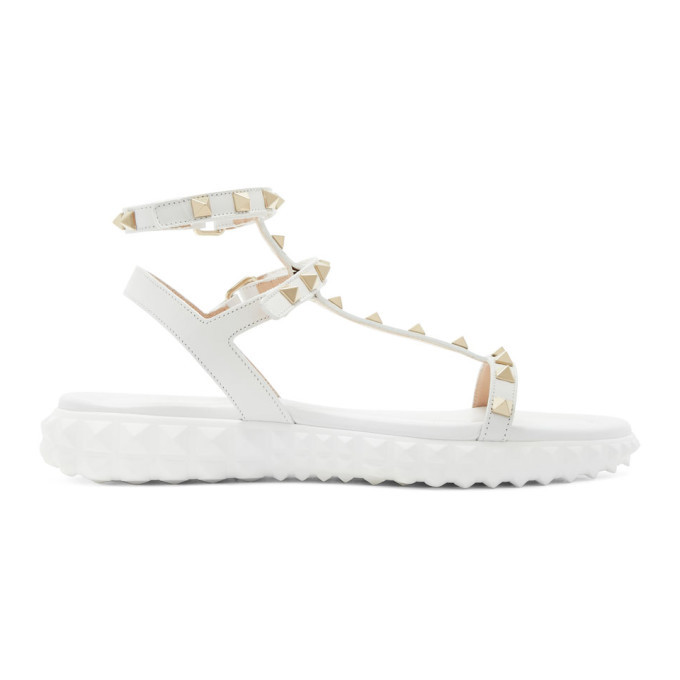 Valentino free cheap rockstud sandals