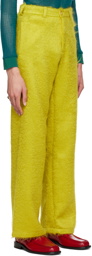 Theophilio SSENSE Exclusive Yellow Trousers