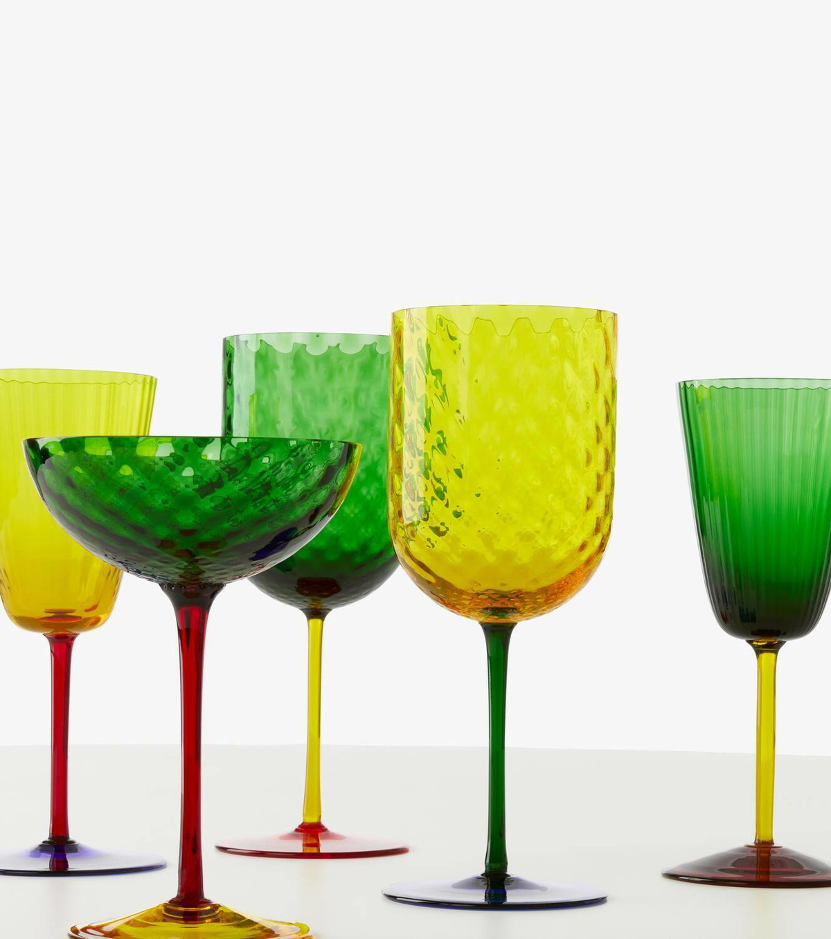 Dolce&Gabbana Casa Murano white wine glass