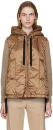 Max Mara Tan Greengo CameLuxe Vest
