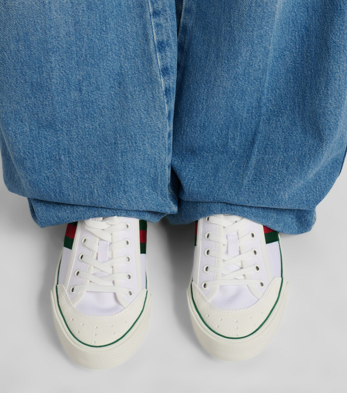 Gucci Gucci Tennis 1977 canvas sneakers