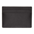 Bottega Veneta Black Leather Card Holder