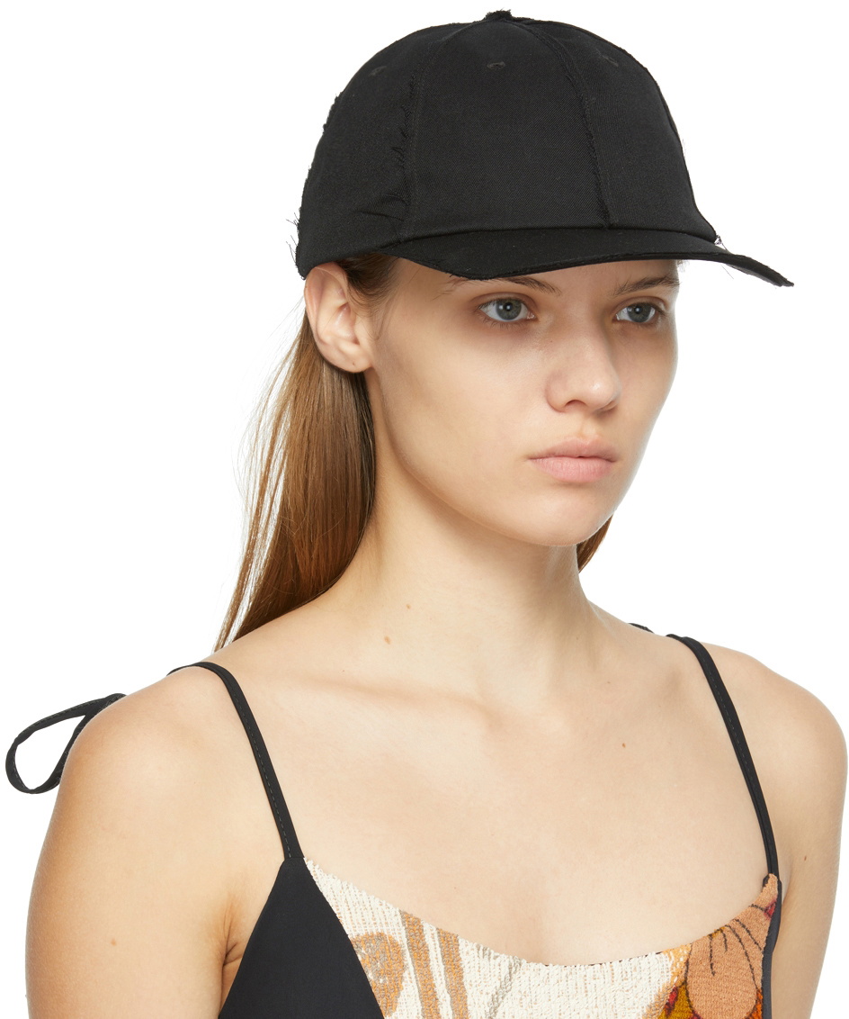 PERVERZE Black Cut Cap PERVERZE