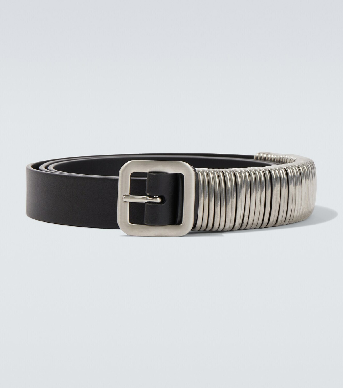 Jil Sander Embellished leather belt