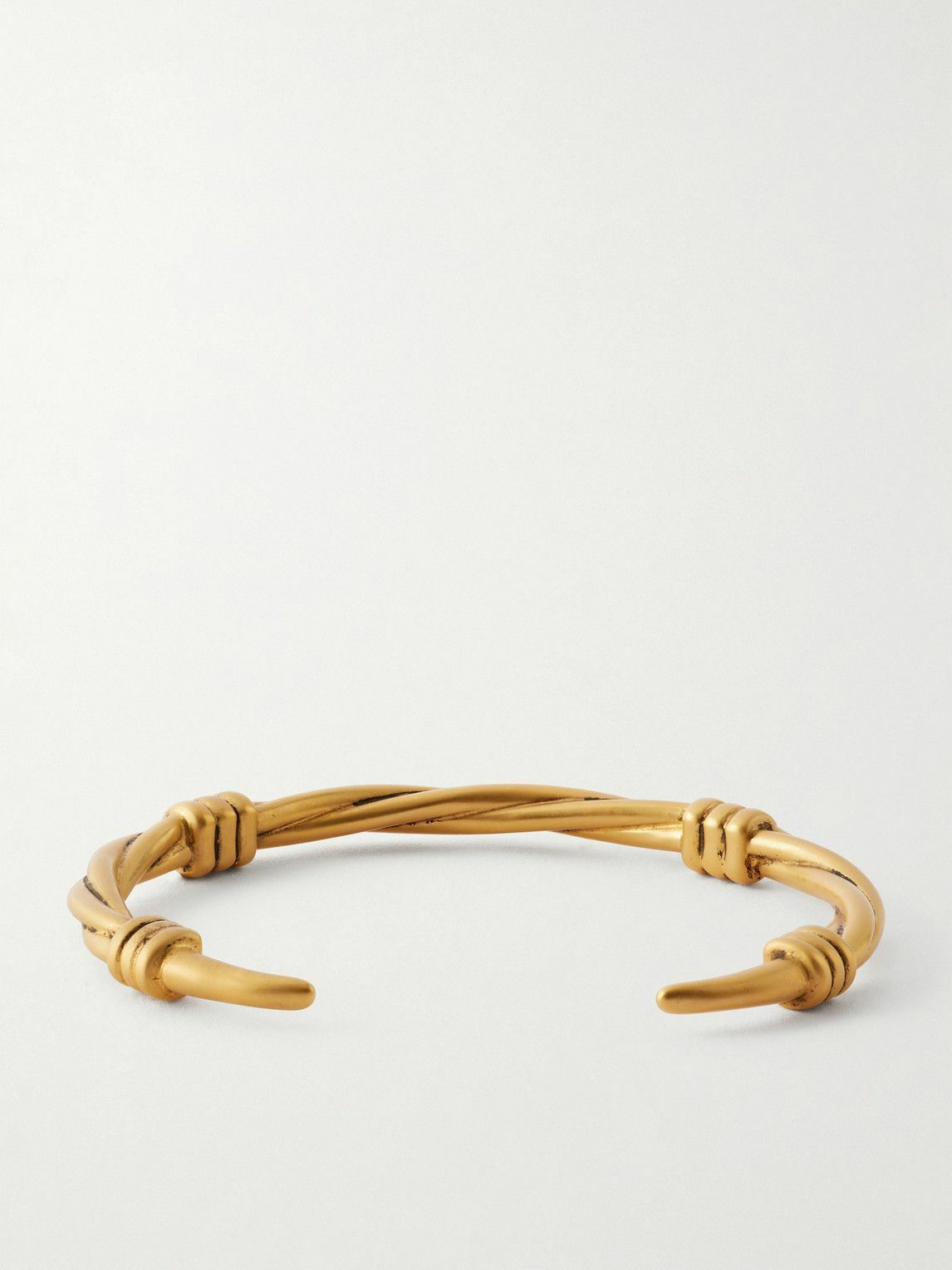 SAINT LAURENT - Gold-Tone Cuff - Gold