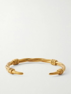SAINT LAURENT - Gold-Tone Cuff - Gold