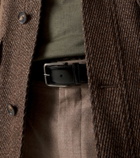 Loro Piana Mayfair leather belt