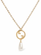 GUCCI Gucci Blondie Embellished Brass Necklace
