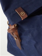 Bleu de Chauffe - Cabine Leather-Trimmed Cotton-Canvas Holdall