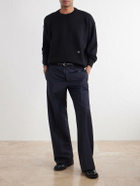 Willy Chavarria - Embroidered Wool Sweater - Black