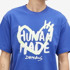 Human Made Men's Big Drawn Heart T-Shirt in Blue