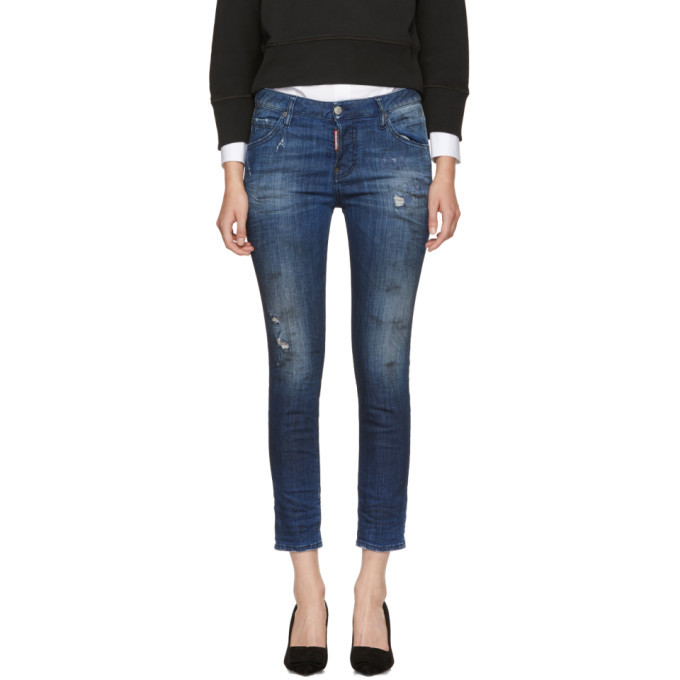 Photo: Dsquared2 Indigo Cool Girl Jeans