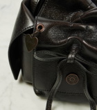Acne Studios Multipocket Mini leather tote bag