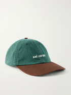 Aimé Leon Dore - Logo-Embroidered Pigment-Dyed Cotton Baseball Cap - Green
