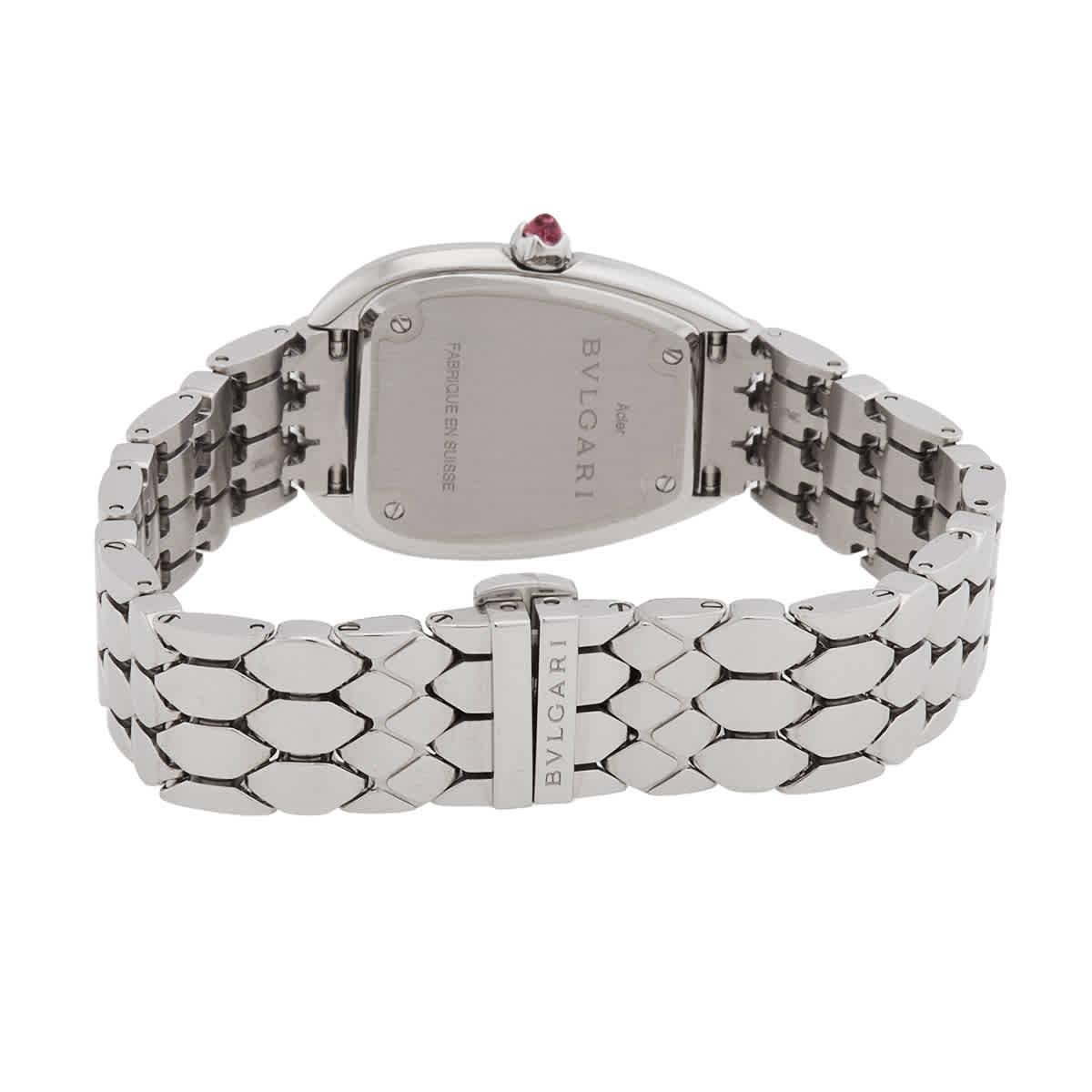 Bvlgari Serpenti Seduttori Quartz Diamond Black Dial Ladies Watch 103449