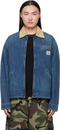 Carhartt Work In Progress Blue OG Detroit Denim Jacket