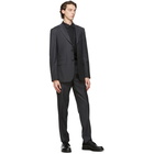 Comme des Garcons Homme Deux Black Gabardine Star Shirt