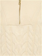 VARLEY - Daria Half Zip Cable Knit Sweater