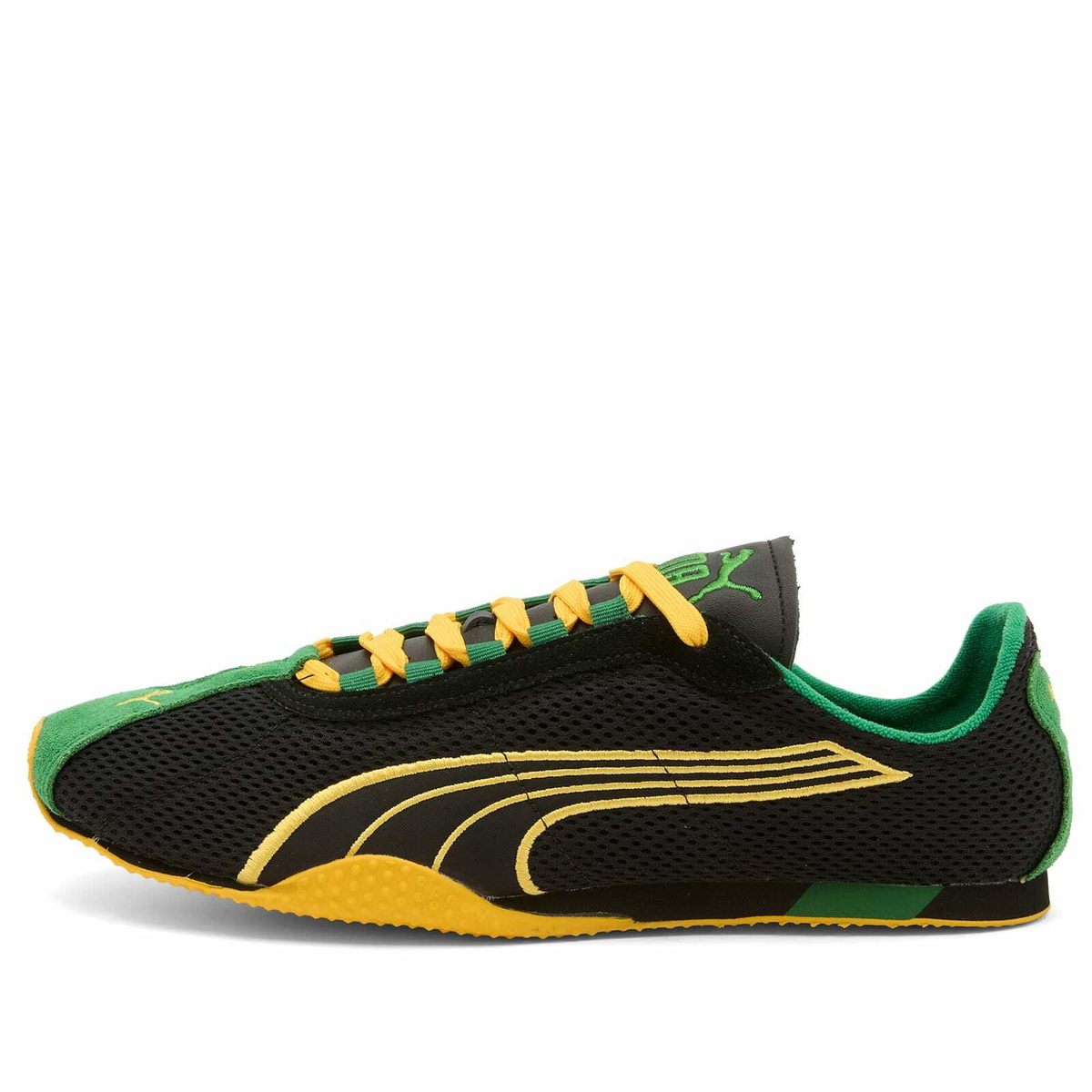 Puma H-Street Jamaica Sneaker in Black/Yellow Sizzle
