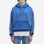 Cole Buxton Men's Pocket Fade Hoodie in Cobalt Blue
