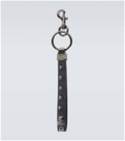 Valentino Garavani Rockstud leather keychain