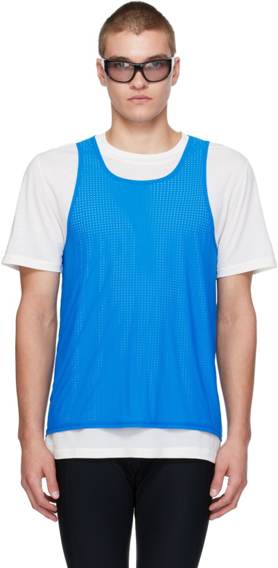 Photo: Literary Sport Blue Jude Running Tank Top