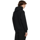 EDEN power corp Black Recycled Cotton Star Hoodie
