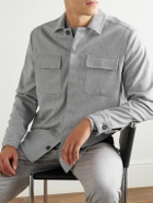Eleventy - Wool-Blend Overshirt - Gray
