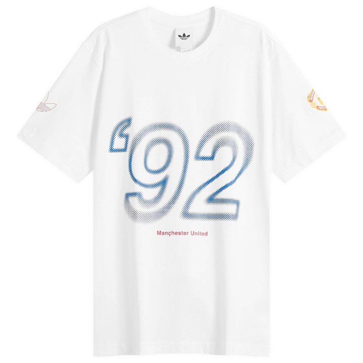 Photo: Adidas Men's Manchester United 90' T-Shirt in White