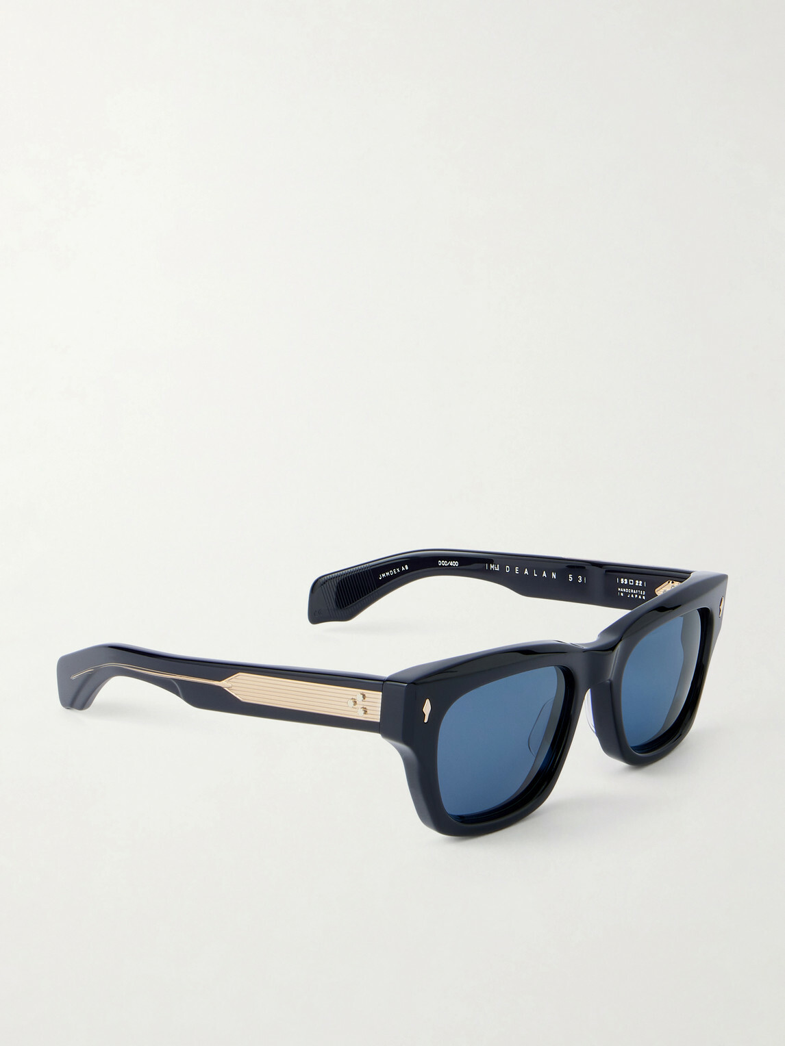 Jacques Marie Mage - Dealan 53 Square-Frame Acetate Sunglasses - Black