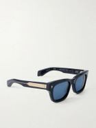 Jacques Marie Mage - Dealan 53 Square-Frame Acetate Sunglasses - Black