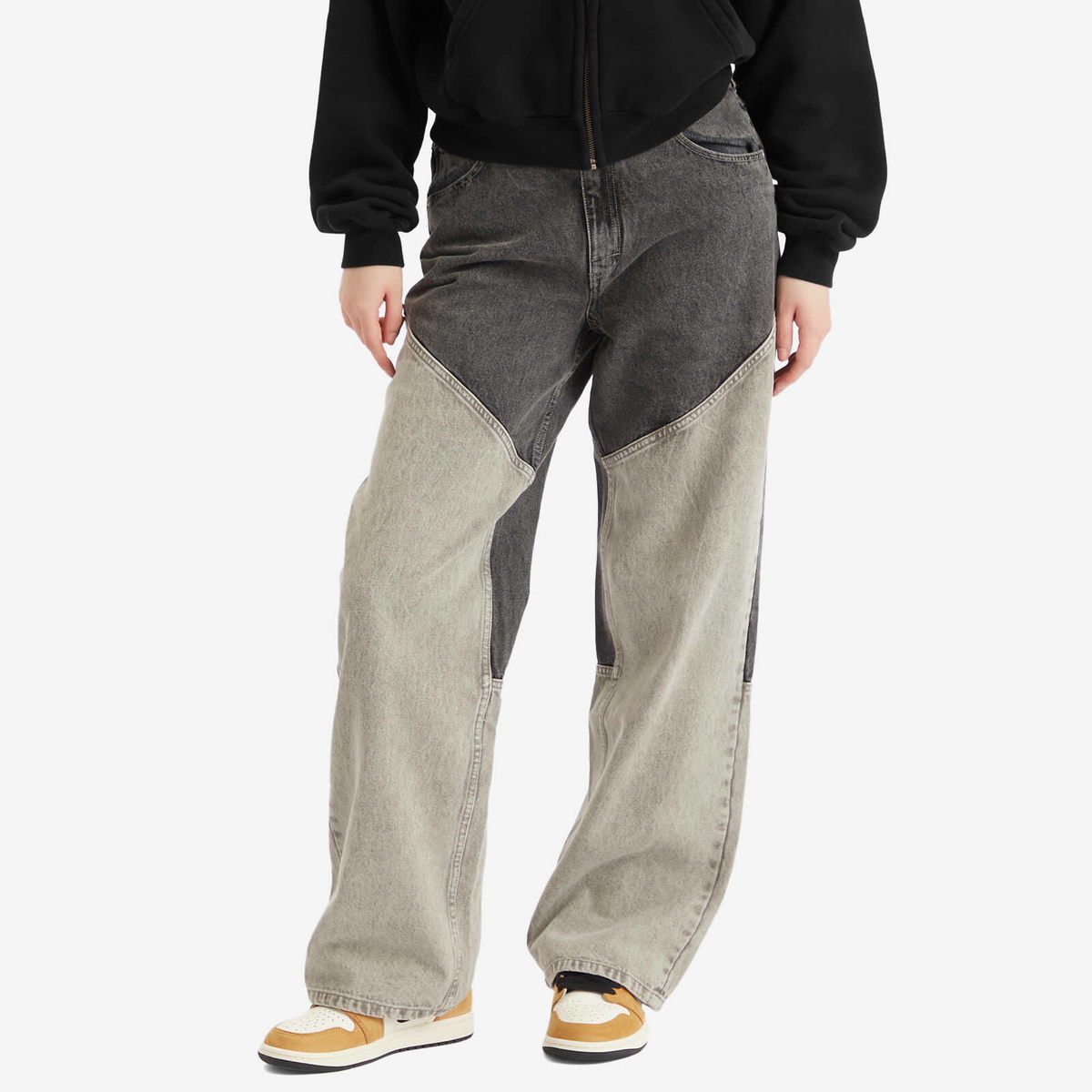 Air Jordan Women's W Pant in Black/Flat Pewter
