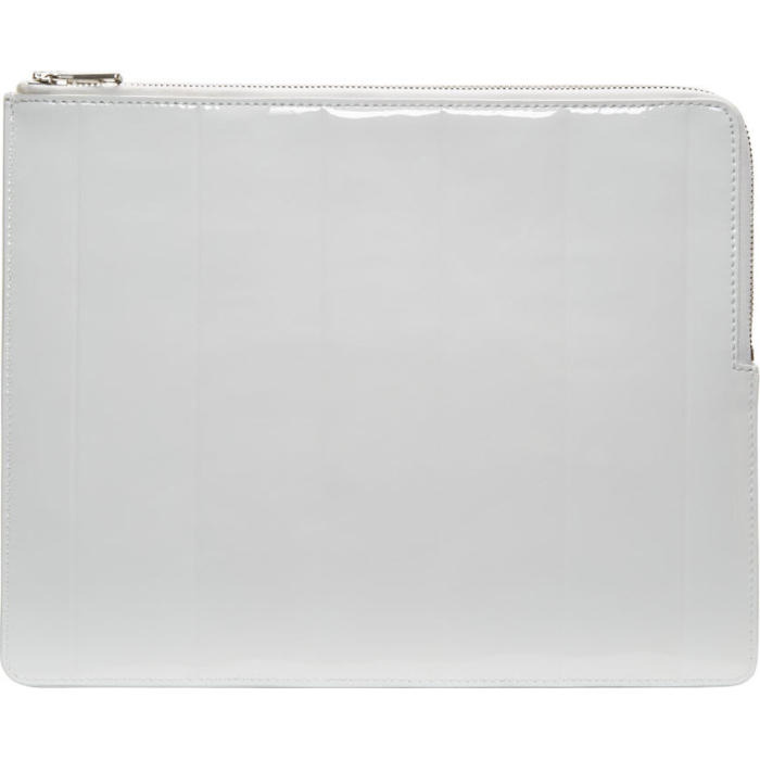 Photo: Juun.J White Patent Leather Tablet Case