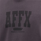 AFFIX Men's Varsity Crew Sweat in Soft Black