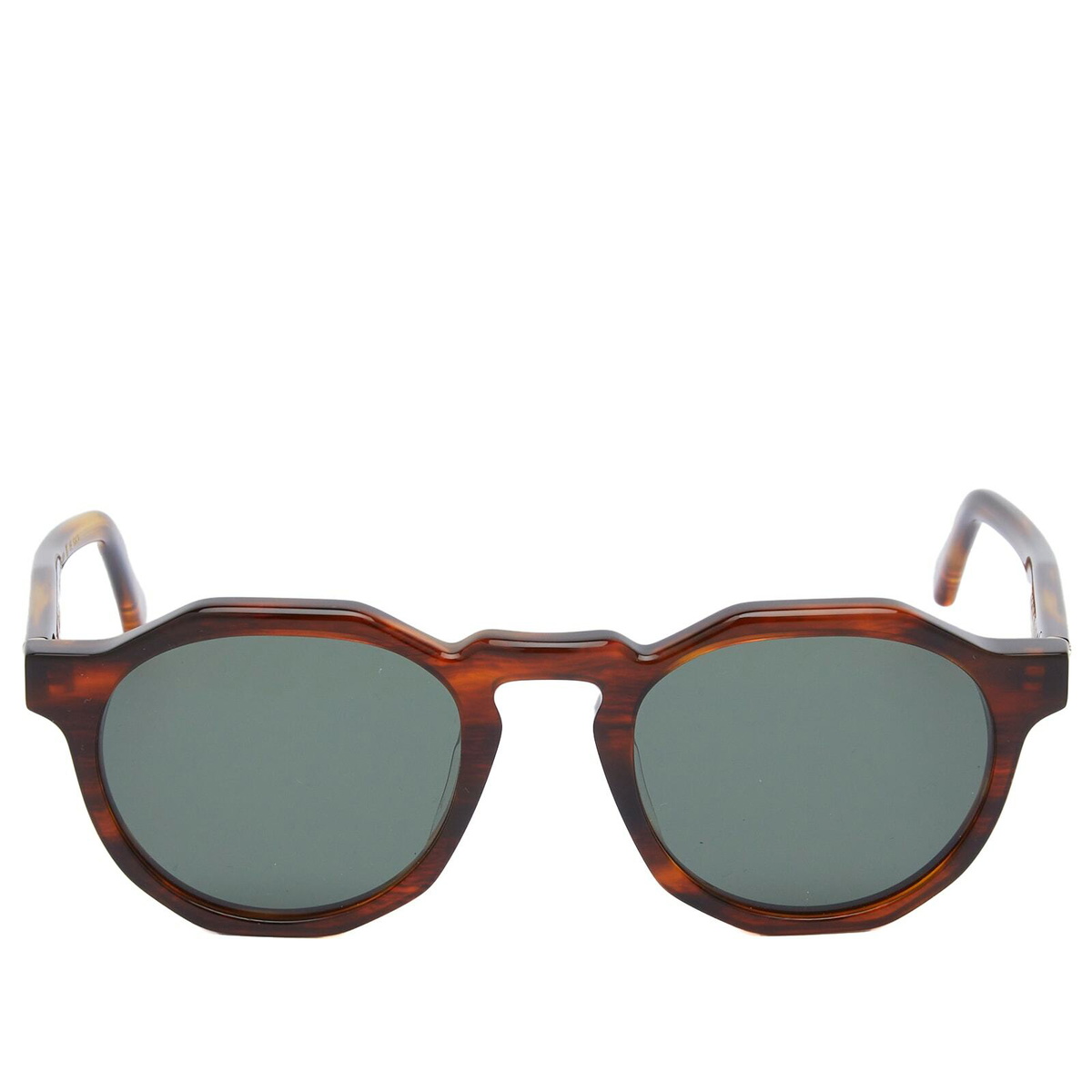 Oscar Deen Pinto Sunglasses in Umber/Moss 