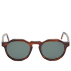 Oscar Deen Pinto Sunglasses in Umber/Moss 