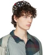 By Walid Black Button Emperor Hat