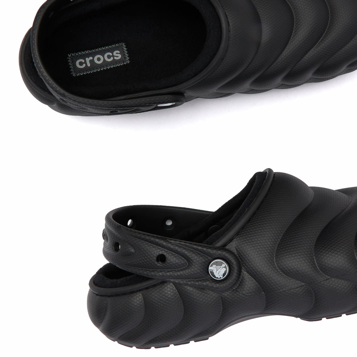 Crocs Classic Overpuff Clog in Black