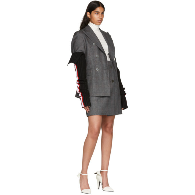 Wool Blazer Calvin Klein Double Breasted Blazer Dress Calvin Klein
