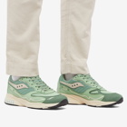 Saucony Men's 3D Grid Hurricane Sneakers in Green/Cream