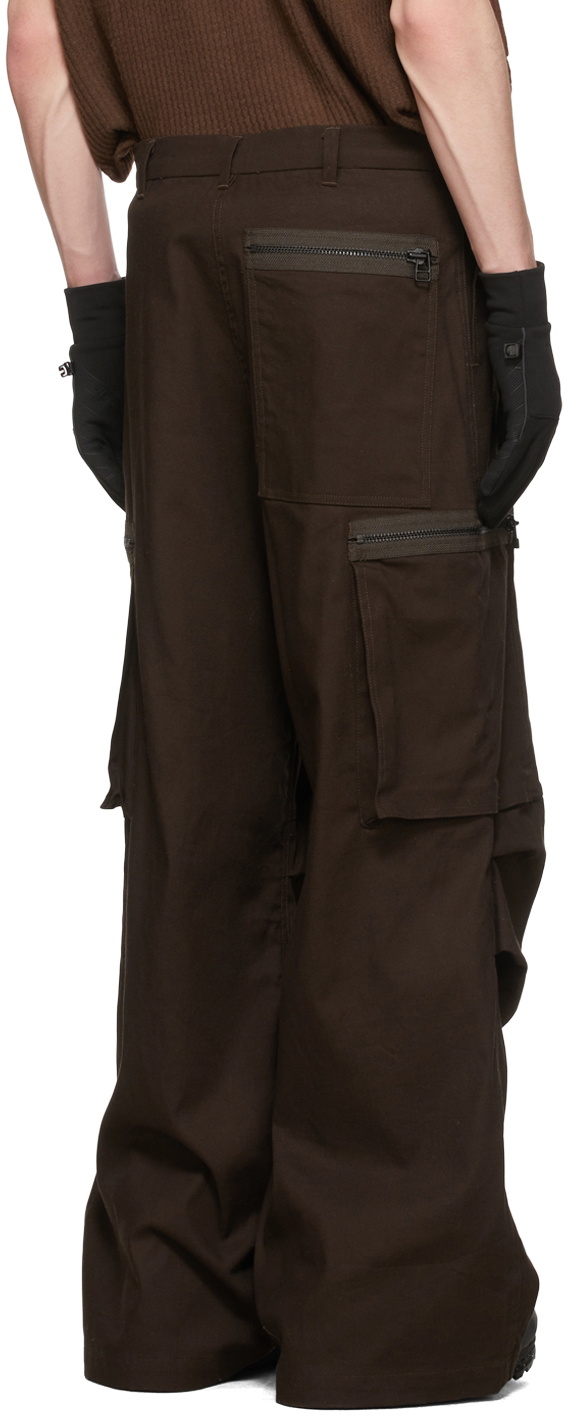 BRYAN JIMENÈZ SSENSE Exclusive Brown Trousers