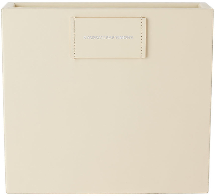 Photo: Kvadrat/Raf Simons Off-White Large Leather Accessory Box